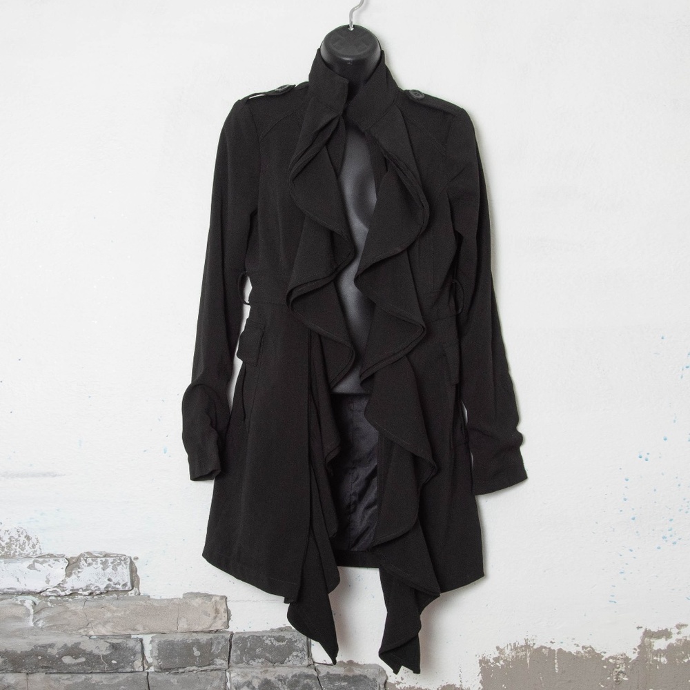 Seraphine Maternity Ruffled Blazer/ Coat